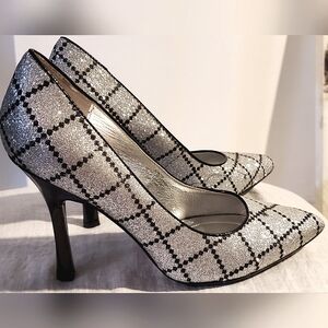 Isaac Mizrahi 9 Glitzy Pumo NWOB